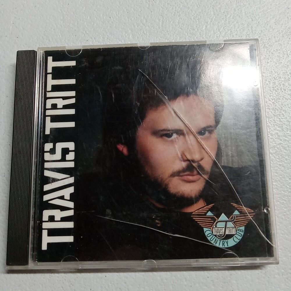 Country Club by Travis Tritt (CD, 2007, Warner) Case Cracked